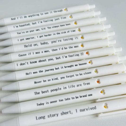 Swifties Lyrics Rollerball Pen