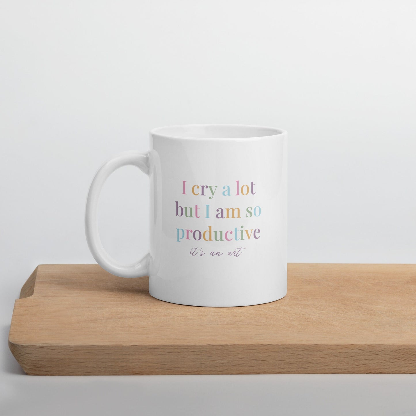 I Cry A Lot But I'm Productive - Swiftie Eras Mug