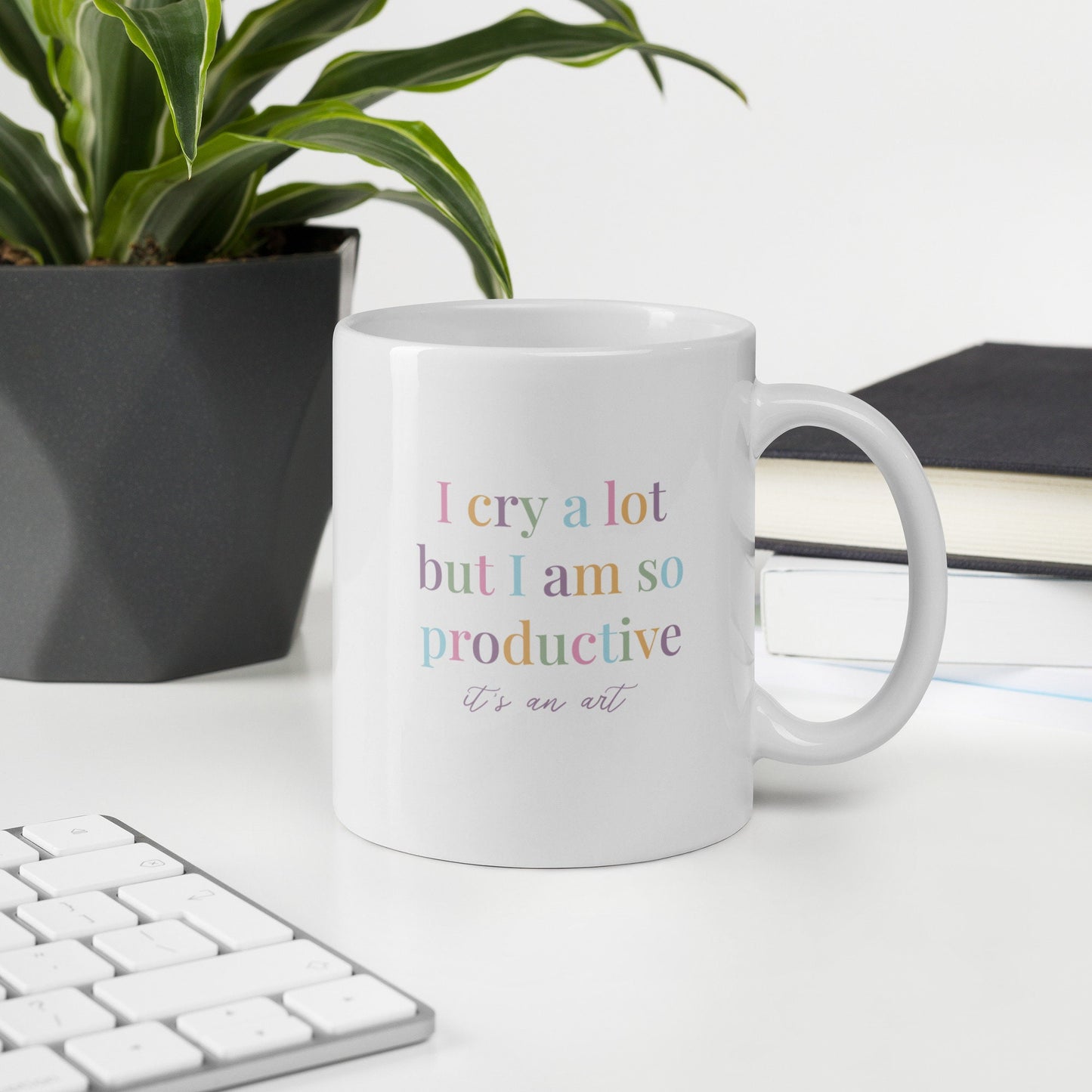 I Cry A Lot But I'm Productive - Swiftie Eras Mug