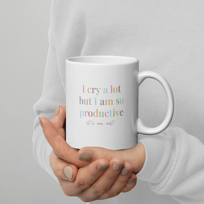 I Cry A Lot But I'm Productive - Swiftie Eras Mug