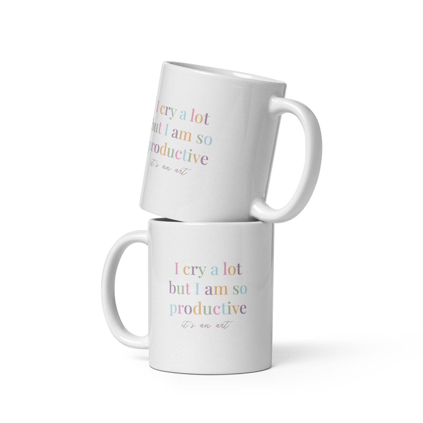 I Cry A Lot But I'm Productive - Swiftie Eras Mug